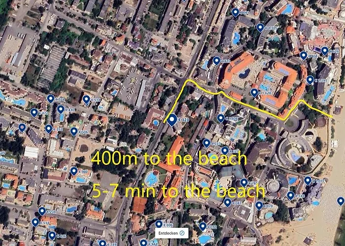 Apartment Ashton Hall - Sonnenstrand - Ost